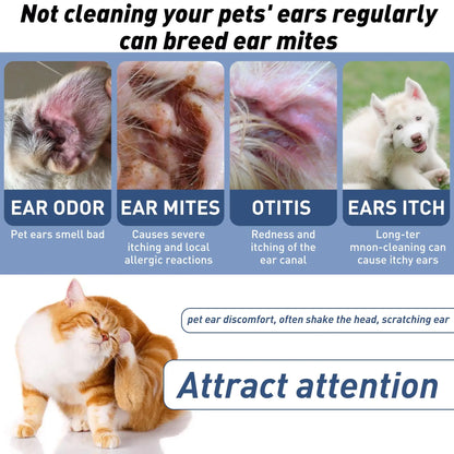 Wax-Dissolving Ear Drops for Dogs & Cats