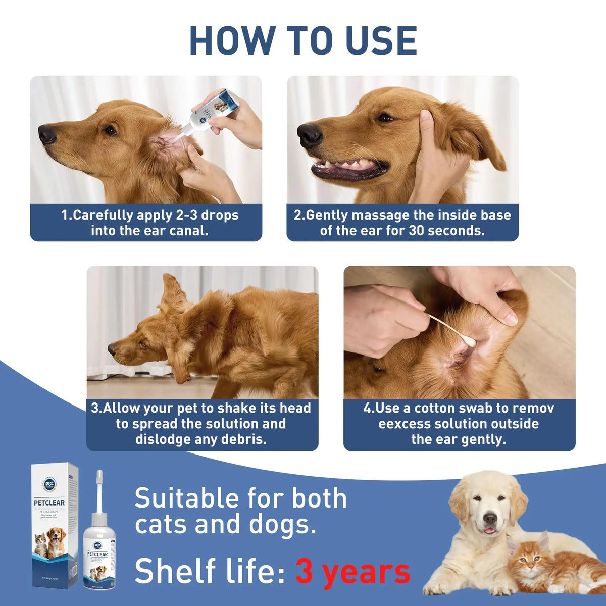 Soothing No-Sting Natural Ear Drops